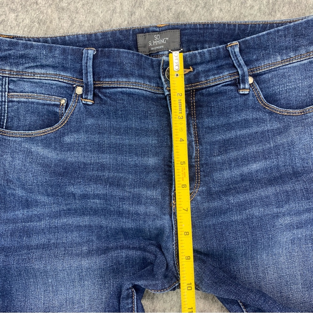 Chicos So Slimming Slim Crop Leg Jeans Women's Medium Wash Denim - Size 6 (0.5) - Picture 11 of 14